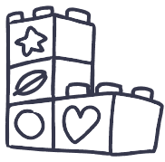 icon childcare blocks