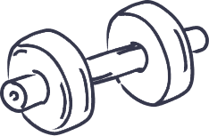 icon fitness weight