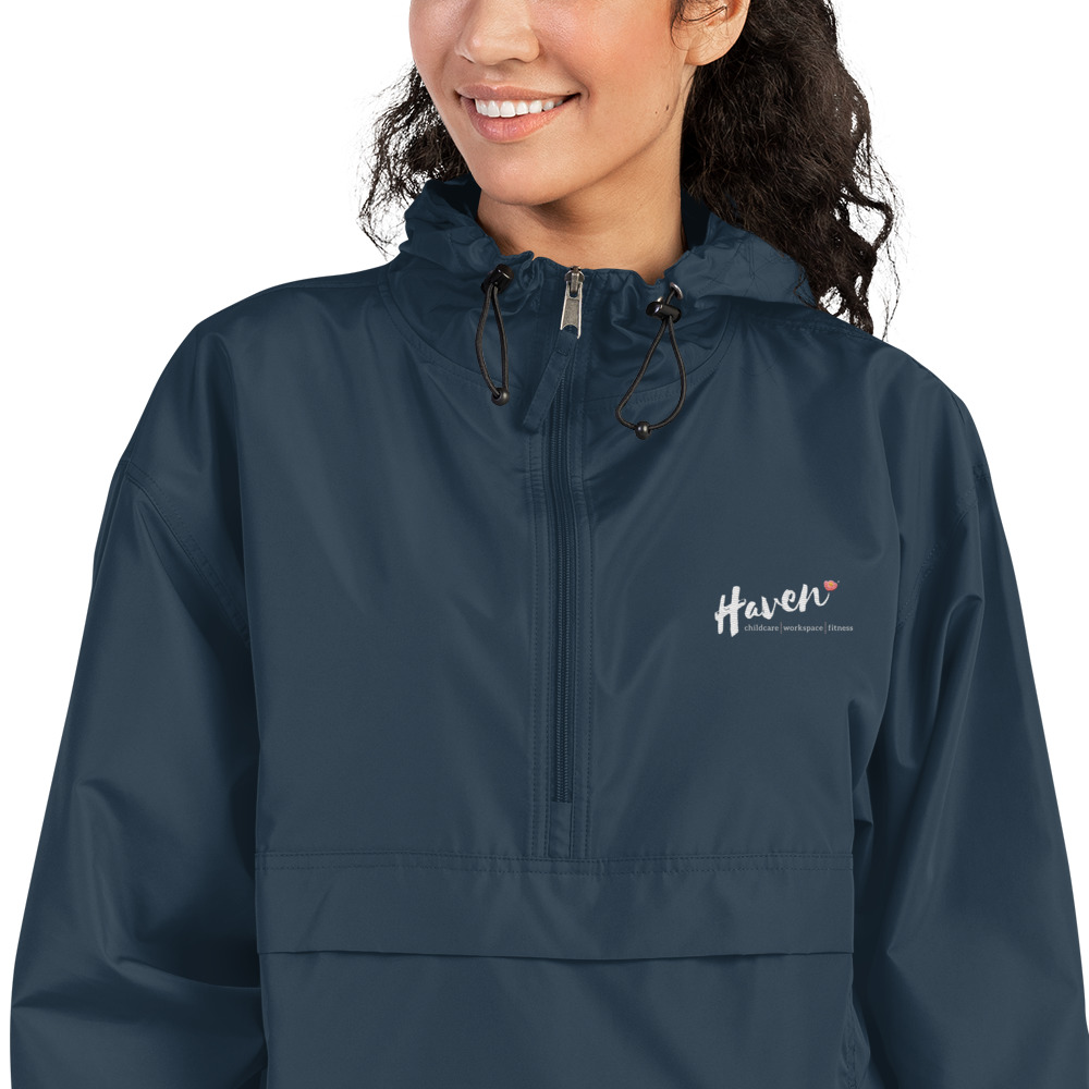 Embroidered Champion Packable Jacket 6 Embroidered Champion Packable Jacket - Image 2