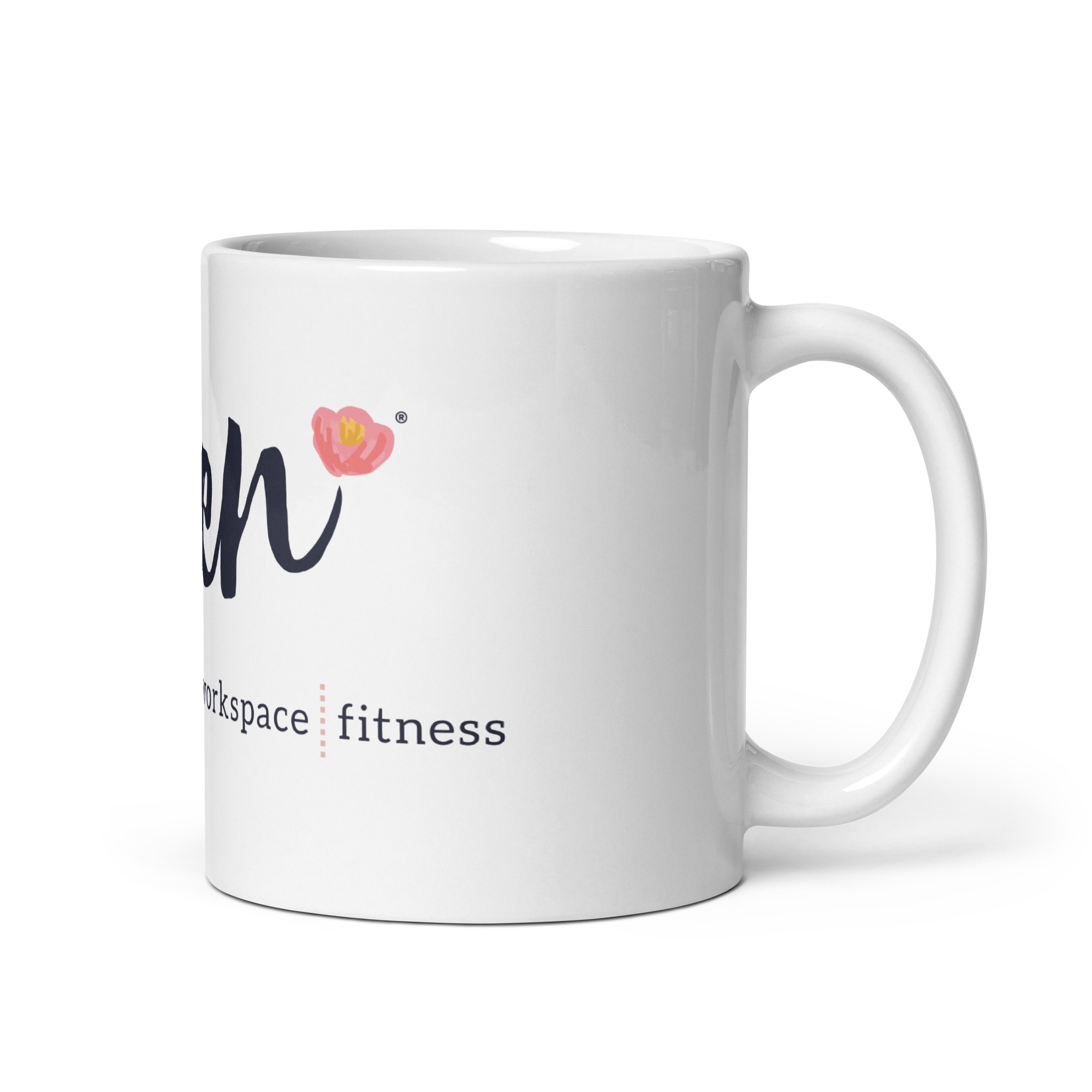 White glossy mug 6 White glossy mug - Image 2